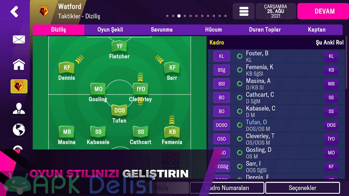 Football Manager 2022 Mobile v13.0.5 FULL APK — TAM SÜRÜM 3