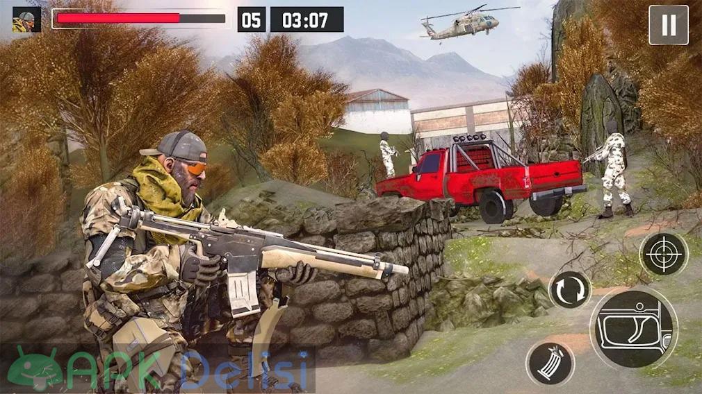 FPS Task Force Shooting Games v3.3 MOD APK (MERMİ HİLELİ) 3