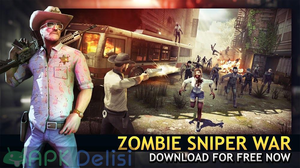 Last Hope Sniper Zombie War v3.34 MOD APK — SINIRSIZ PARA HİLELİ 4