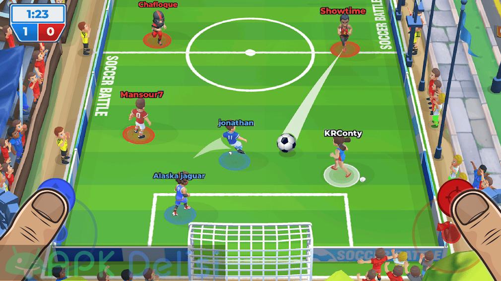 Soccer Battle v1.31.0 MOD APK — PARA HİLELİ 2