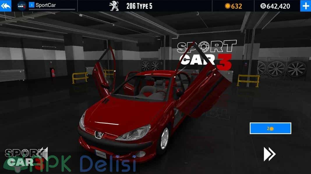 Sport Car 3 v1.03.046 MOD APK — PARA HİLELİ 7