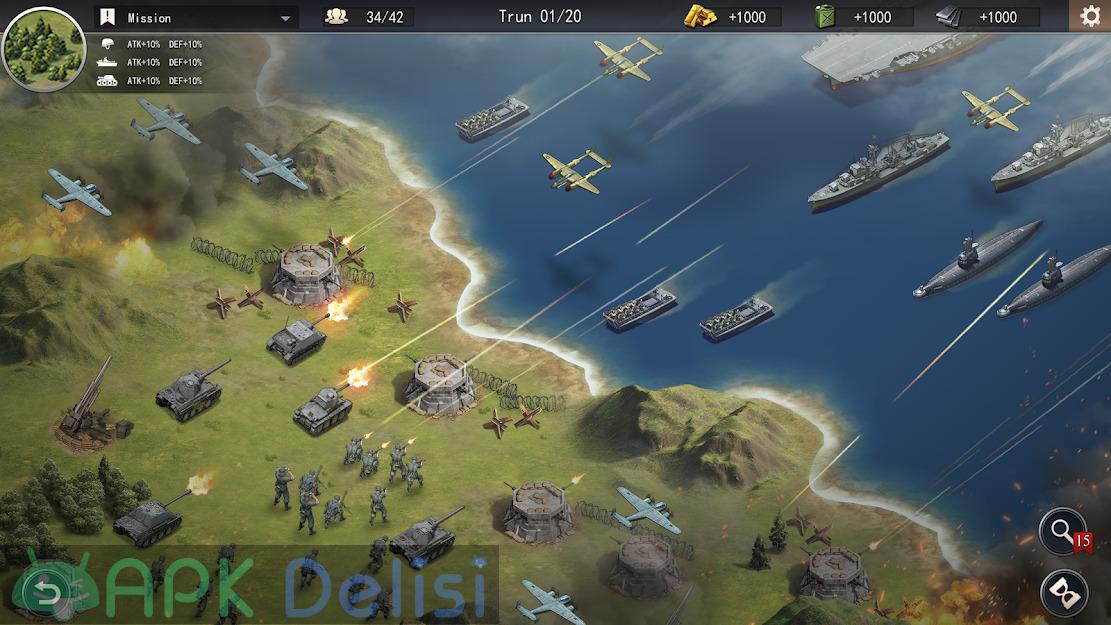 World War 2 Strategy Games WW2 v331 MOD APK — MEGA HİLELİ 5